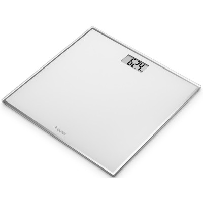 Весы Beurer напольные, 150кг, CR2032x1, в комплекте, стекло, белый (GS_120) Весы Beurer напольные, 150кг, CR2032x1, в комплекте, стекло, белый (GS_120)