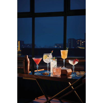 Набор стаканов высоких Bormioli Rocco America'20s Long Drink, 400мл, h158мм, 6шт, стекло, прозрачный 122143BAU021990