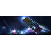 Клавіатура механічна MSI STRIKE 600 SILENT UA 104key, Kailh Midnight Pro Silent Tactile, USB-A, EN/UKR/RU, RGB, cрібний