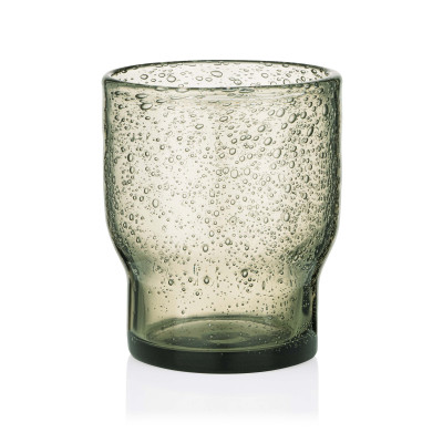 ARDESTO Набір склянок низьких Bubble 300мл, 2шт, скло, сірий ARDESTO Набір склянок низьких Bubble 300мл, 2шт, скло, сірий