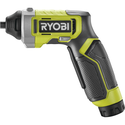 Отвертка аккумуляторная Ryobi RSD4-120T 4В USB Lithium акб 1х2А-ч 5Нм 200об-в кейс для хранения 10 насадок 0.37кг