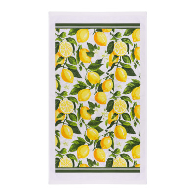 Набір рушничків для кухні ARDESTO Sicilian lemons 38х63см, 2шт, 100% бавовна, зелений