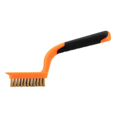 Щетка проволочная Neo Tools прямая, 5х11 рядов, прямая проволока 0.3мм, 180мм, двухкомпонентная рукоятка 39-031 Щетка проволочная Neo Tools прямая, 5х11 рядов, прямая проволока 0.3мм, 180мм, двухкомпонентная рукоятка 39-031