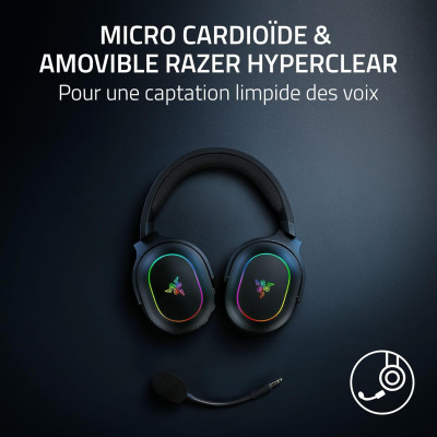 Гарнітура ігрова Razer Barracuda X Chroma, BT/WL, RGB, чорний