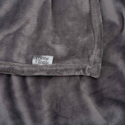 Покривало ARDESTO Delicate 200х220см, 100% поліестер, сірий світлий