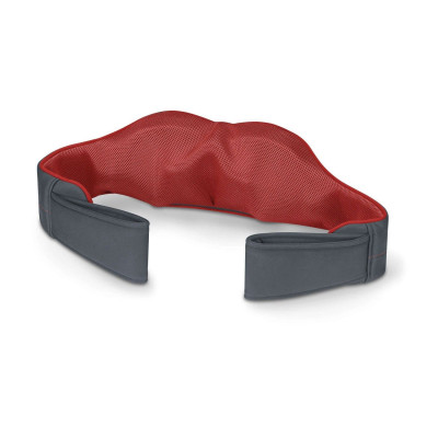 Масажний пояс Beurer для шиї, спини, ніг, від мережі, 3 режима, підігрів, сіро-червоний Масажний пояс Beurer для шиї, спини, ніг, від мережі, 3 режима, підігрів, сіро-червоний