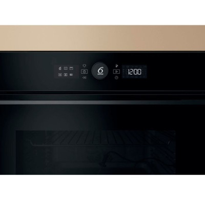 Духова шафа Whirlpool електрична, 73л, A+, дисплей, конвекція, піроліз, телескопічні напрямні, чорний Духова шафа Whirlpool електрична, 73л, A+, дисплей, конвекція, піроліз, телескопічні напрямні, чорний