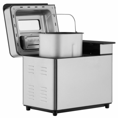 Хлебопечка ARDESTO 650Вт, программ-24, макс.вес -1кг, форма прямоугольник, нержав. сталь, серебристый