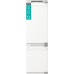 Холодильник Gorenje встроенный с нижней морозильной камерой, 177x69x55см, 2 двери,244(68)л, А+, NF+, Зона свежести, Диспл, Wi-Fi, Белый