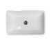 Раковина, умивальник Adamant LOWER, штучний камінь, прямокут., без отвору для змішувача та переливу, 560x360x100мм, накладний, білий Раковина, умивальник Adamant LOWER, штучний камінь, прямокут., без отвору для змішувача та переливу, 560x360x100мм, накладний, білий