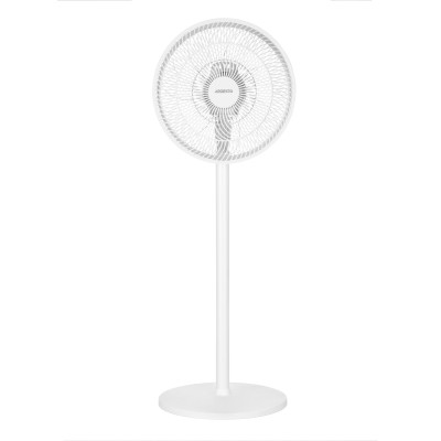 Вентилятор ARDESTO FN-B1140R підлоговий, 40см, 55Вт, ел. кер-ня, дисплей, таймер, пульт ДК, опора кругла, білий Вентилятор ARDESTO FN-B1140R підлоговий, 40см, 55Вт, ел. кер-ня, дисплей, таймер, пульт ДК, опора кругла, білий