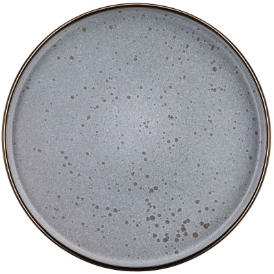 ARDESTO Тарілка обідня Fasano, 26см, кераміка, сірий