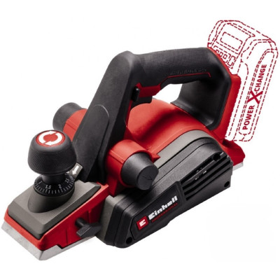 Einhell Рубанок акумуляторний Einhell TP-PL 18/3 Li BL - Solo PXC 18В 82мм до 2мм 2.63кг без АКБ та ЗП Einhell Рубанок акумуляторний Einhell TP-PL 18/3 Li BL - Solo PXC 18В 82мм до 2мм 2.63кг без АКБ та ЗП