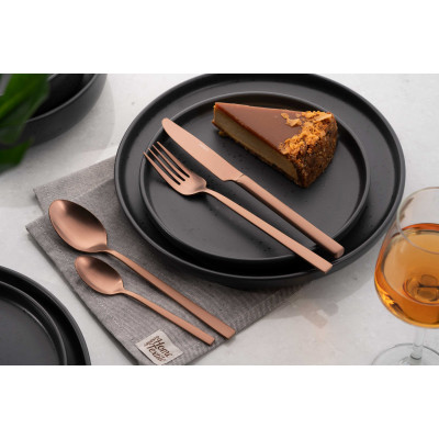 ARDESTO Набір столових приборів Black Mars Favola 4 пр., мідний, нержавіюча сталь ARDESTO Набір столових приборів Black Mars Favola 4 пр., мідний, нержавіюча сталь