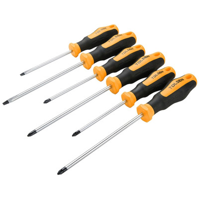 Викрутки Tolsen Ерго SL,PH, PZ, набір 6шт Викрутки Tolsen Ерго SL,PH, PZ, набір 6шт