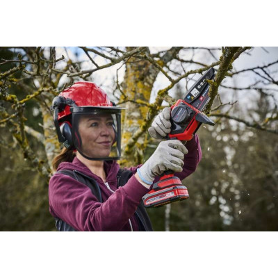 Einhell Пила ланцюгова акумуляторна GE-PS 18/15 Li BL - Solo, PXC 18В, безщіткова, шина 158 мм, різ 125 мм, 4.8 м/с, 1.1 кг (без АКБ і ЗП)