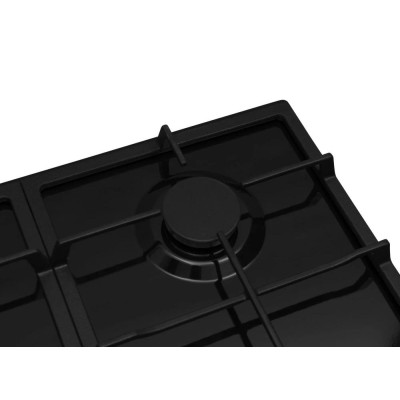 Варильна поверхня Hansa газова, 60см, чавун, чорний Варильна поверхня Hansa газова, 60см, чавун, чорний