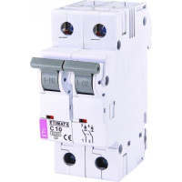 Автоматичний вимикач ETI, ETIMAT 6 2p C 10А (6 kA)