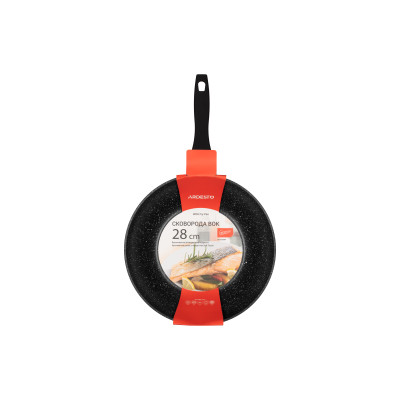 ARDESTO Сковорода ВОК Gemini Gourmet Anzio 28 см, алюминий AR1928WF ARDESTO Сковорода ВОК Gemini Gourmet Anzio 28 см, алюминий AR1928WF