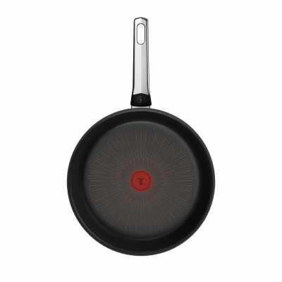 Сковорода Tefal Excellence Fusion, 28см, алюміній, бакеліт, чорний