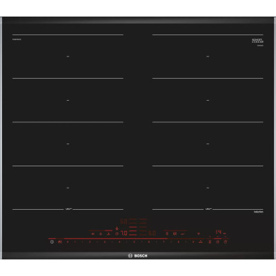 Варильна поверхня Bosch  індукційна, 60см, розширена зона, чорний