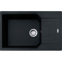 Мийка кухонна Franke Urban, фраграніт, прямокутник, з крилом, 780х500х220мм, чаша - 1, накладна, UBG 611-78 XL , онікс Мийка кухонна Franke Urban, фраграніт, прямокутник, з крилом, 780х500х220мм, чаша - 1, накладна, UBG 611-78 XL , онікс