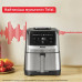 Tefal Мультипіч Easy Fry Silence, 1670Вт, чаша-5л, сенсорне керув., 10 програм, пластик, нерж. сталь-чорний