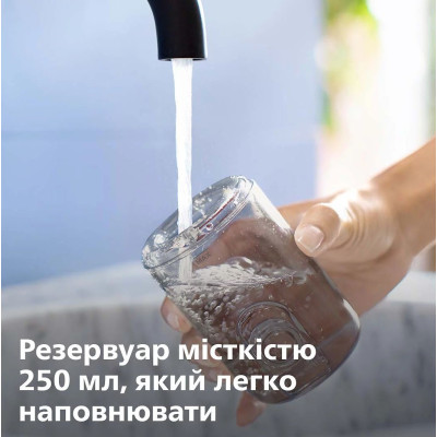 Іригатор Philips портативний Sonicare Cordless Power Flosser 3000, чаша 250 мл, чохол, 2 насадки , білий