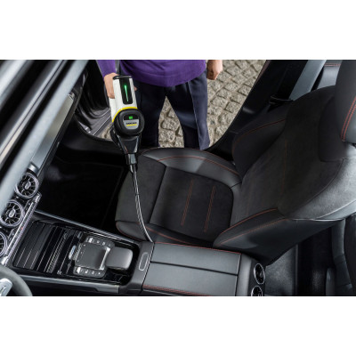 Karcher Пилосос безпровідний VC 7, 350Вт, конт пил -0.8л, автон. робота до 60хв, вага-2.57кг, НЕРА, білий Karcher Пилосос безпровідний VC 7, 350Вт, конт пил -0.8л, автон. робота до 60хв, вага-2.57кг, НЕРА, білий