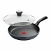 Сковорода з кришкою Tefal So' Light, 28см, алюміній, бакеліт, скло, чорний Сковорода з кришкою Tefal So' Light, 28см, алюміній, бакеліт, скло, чорний