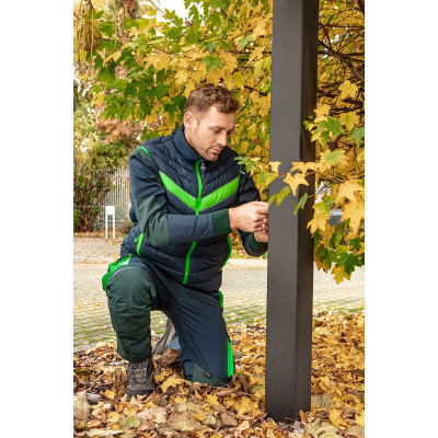 Штани робочі Neo Tools Premium, посилення тканиною Cordura, відсік для наколінників, L(52), синій