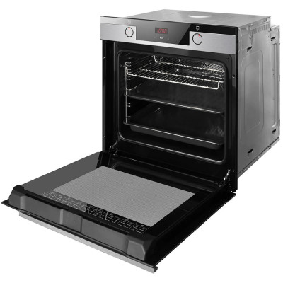 Духовка электр. Hansa, 60см, 77л, A,  гриль, емаль легкого очищення, диспл., нержавіюча сталь Духовка электр. Hansa, 60см, 77л, A,  гриль, емаль легкого очищення, диспл., нержавіюча сталь