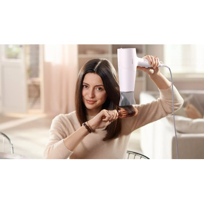 Фен Philips 5000 Series, 2100Вт, 3 режими, іонізація, хол. обдув, білий Фен Philips 5000 Series, 2100Вт, 3 режими, іонізація, хол. обдув, білий