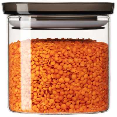 Банка для зберігання ARDESTO Fresh, 500мл, скло, пластик, прозорий Банка для зберігання ARDESTO Fresh, 500мл, скло, пластик, прозорий