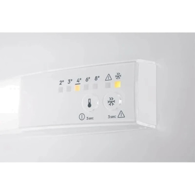 Холодильник Electrolux вбудований з нижн. мороз., 177x55х55, холод.відд.-192л, мороз.відд.-61л, 2дв., E, Combi, інв., білий