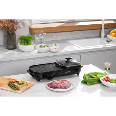 Гриль Ardesto барбекю 2в1, 1500Вт, темп. режимов-3, металл/пластик, черный Гриль Ardesto барбекю 2в1, 1500Вт, темп. режимов-3, металл/пластик, черный