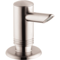 Дозатор для мийних засобів Hansgrohe, 300мл, сталевий