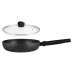 Сковорода глибока з кришкою ARDESTO Black Mars, 28см, алюміній, чорний Сковорода глибока з кришкою ARDESTO Black Mars, 28см, алюміній, чорний
