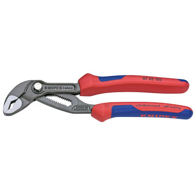 Кліщі сантехнічні KNIPEX Cobra, 0-42мм, 180мм, 0.196кг Кліщі сантехнічні KNIPEX Cobra, 0-42мм, 180мм, 0.196кг