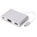 Хаб DIGITUS USB-C > VGA/USB-A/USB-C (DA-70839)