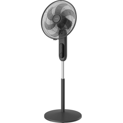 Вентилятор Philips підлоговий Series 1001, 45см, 47Вт, пульт ДК, опора кругла, ароматерапія, чорний