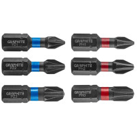 Біти GRAPHITE, набір 6шт, 1/4