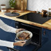 Каструля Tefal Air, з кришкою, 5.7л, алюміній, чорний