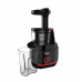 Соковитискач Tefal Juiceo шнековий 150Вт, чаша-0.8л, жмих-0.8л, насадка для цитрусових, пластик, червоно-чорний