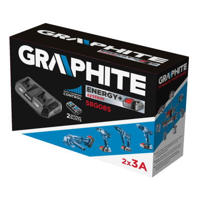 Graphite Зарядний пристрій Energy+ 18В, 3А,0.74кг