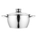 Каструля зі скляною кришкою ARDESTO Gemini Lucca, 4.2л, нержавіюча сталь Каструля зі скляною кришкою ARDESTO Gemini Lucca, 4.2л, нержавіюча сталь