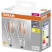 Набір ламп 2шт OSRAM LED E27 6.5Вт 2700К 806Лм A60