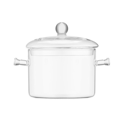 Каструля з кришкою ARDESTO Black Mars 1.5л, боросилікатне скло