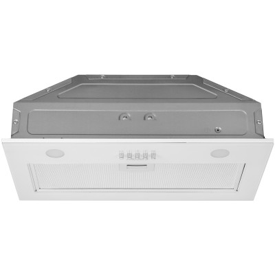 Витяжка Ardesto вбудована, 52см, 700м3ч, скло, 2х1Вт LED, кнопкове, білий