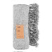 Плед ARDESTO Chenille 140х190см, 100% поліестер, сірий світлий